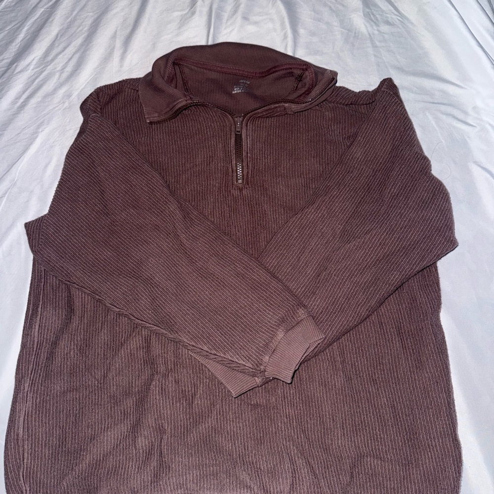 Brown oversized pullover